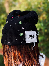 PSW Rhinestoned Beanie - Prodigy Streetwear