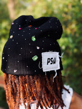 PSW Rhinestoned Beanie - Prodigy Streetwear
