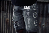 Kids Rhinestone Jorts - Prodigy Streetwear