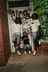 Rhinestone Jorts - Prodigy Streetwear